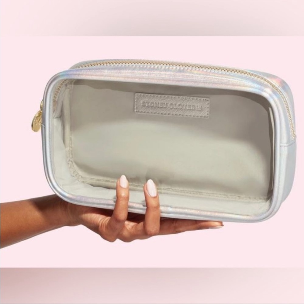 SCL ✨ iridescent shimmer small clear front NEW